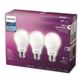 thumbnail image 4 of Philips LED Ultra Definition 60W A19 Daylight Glass Frosted 3-Pack, 4 of 6