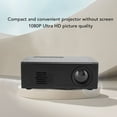 thumbnail image 3 of Projecteur Portable, Résolution 200LM 1080P, Ratio d'Aspect 4:3, Distance de Projection 60 Pouces, Haut-Parleur Intégré, Interface Multimédia USB, HD pour Téléphone Intelligent Tablette Ordinateur Portable, 3 of 7