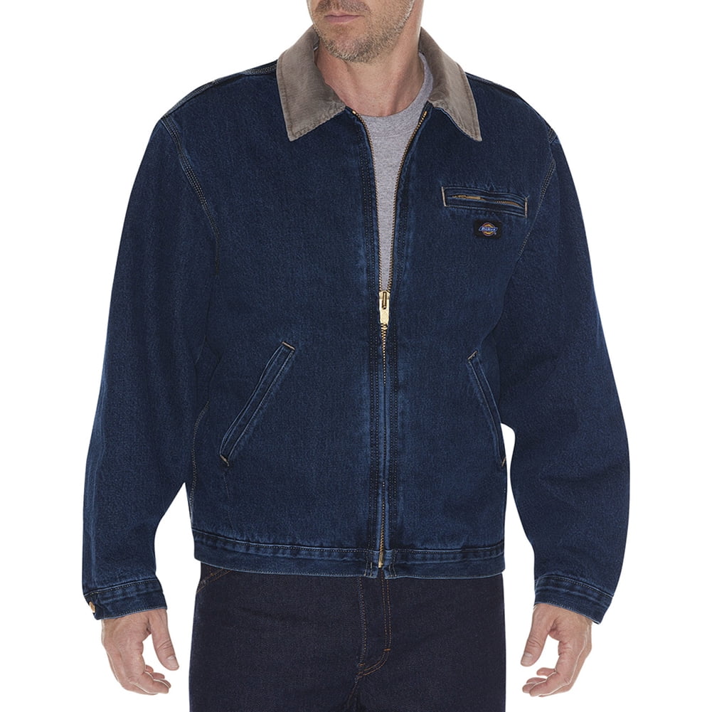 Dickies Men's Stone Washed Denim Jacket 