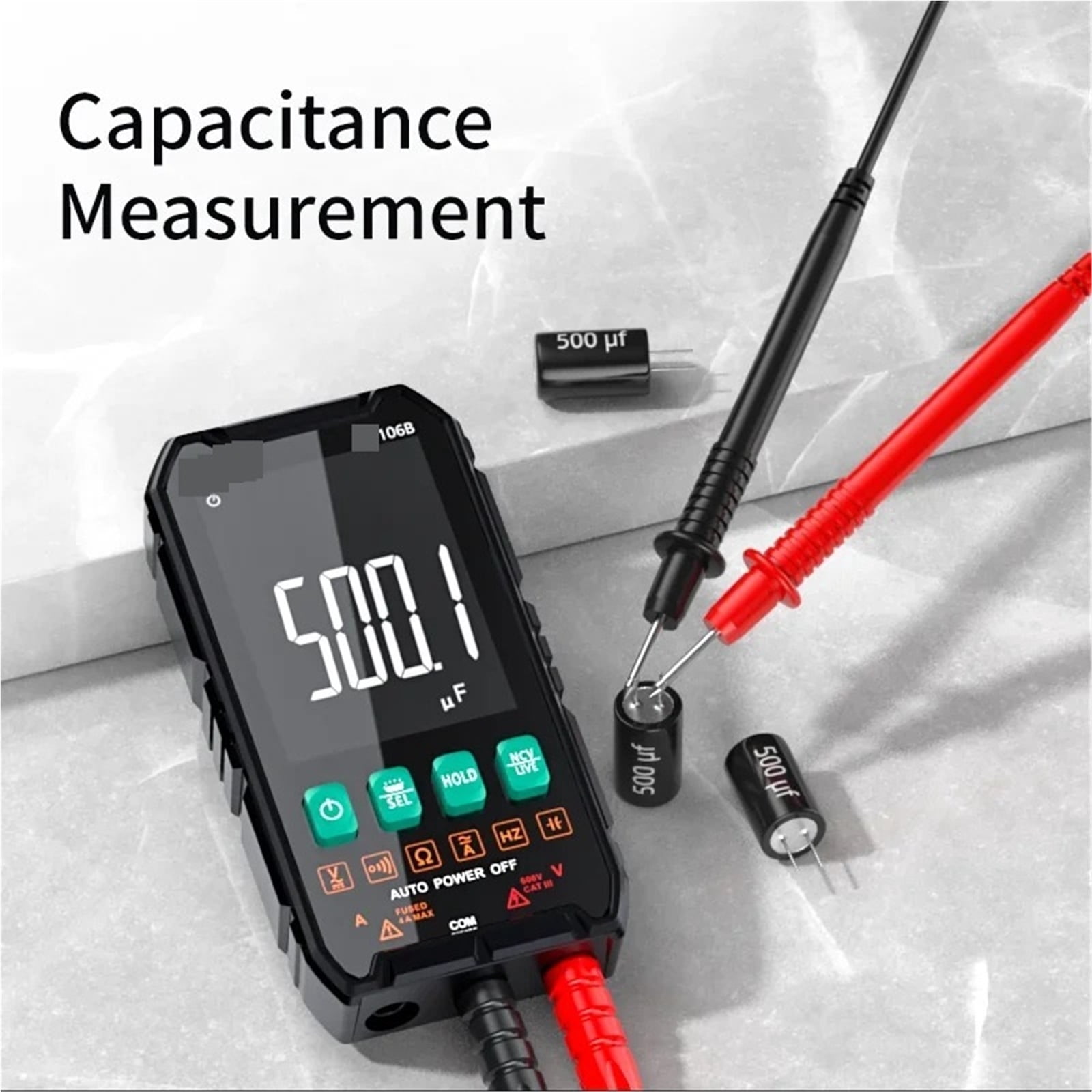 Multifunction Digital Multimeter AC DC NCV Smart Tester Ohmic Voltmeter Auto Range 600V Electrician Tester ,Battery Test