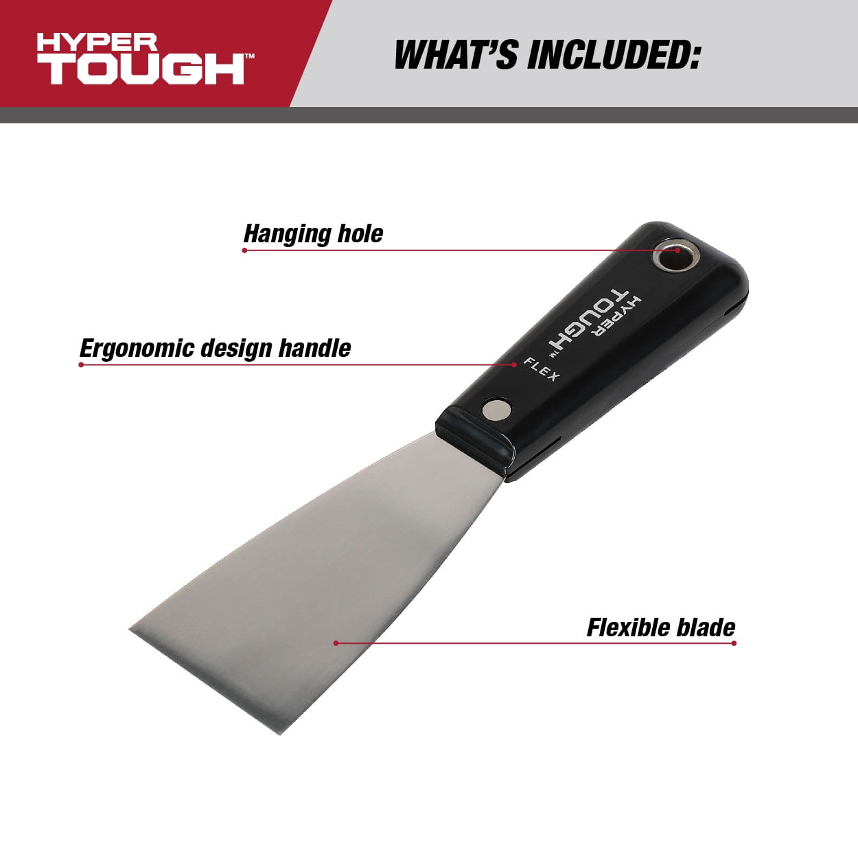 Hyper Tough  2-inch Flex Putty Knife