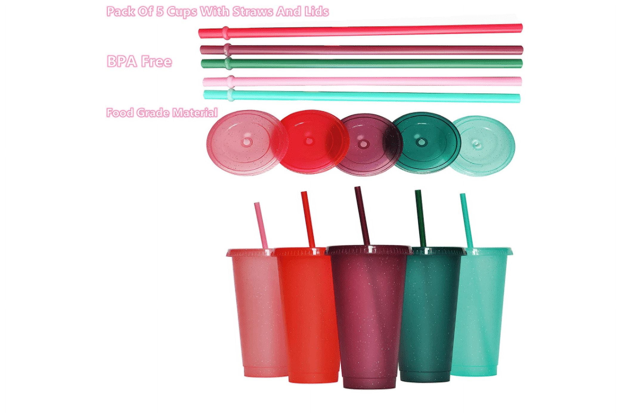 1pc Christmas Straw Cup, Christmas Theme Ice Cream Cup, Reusable Christmas  Cups With Lids And Straws, For Coffee Wine Hot Cold Drinks, Christmas Gifts