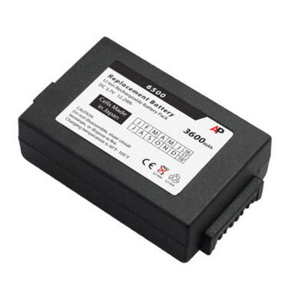 Replacement Battery: Honeywell/HHP Dolphin 6100, 6110, 6500 & 6000LU1. 3600mAh