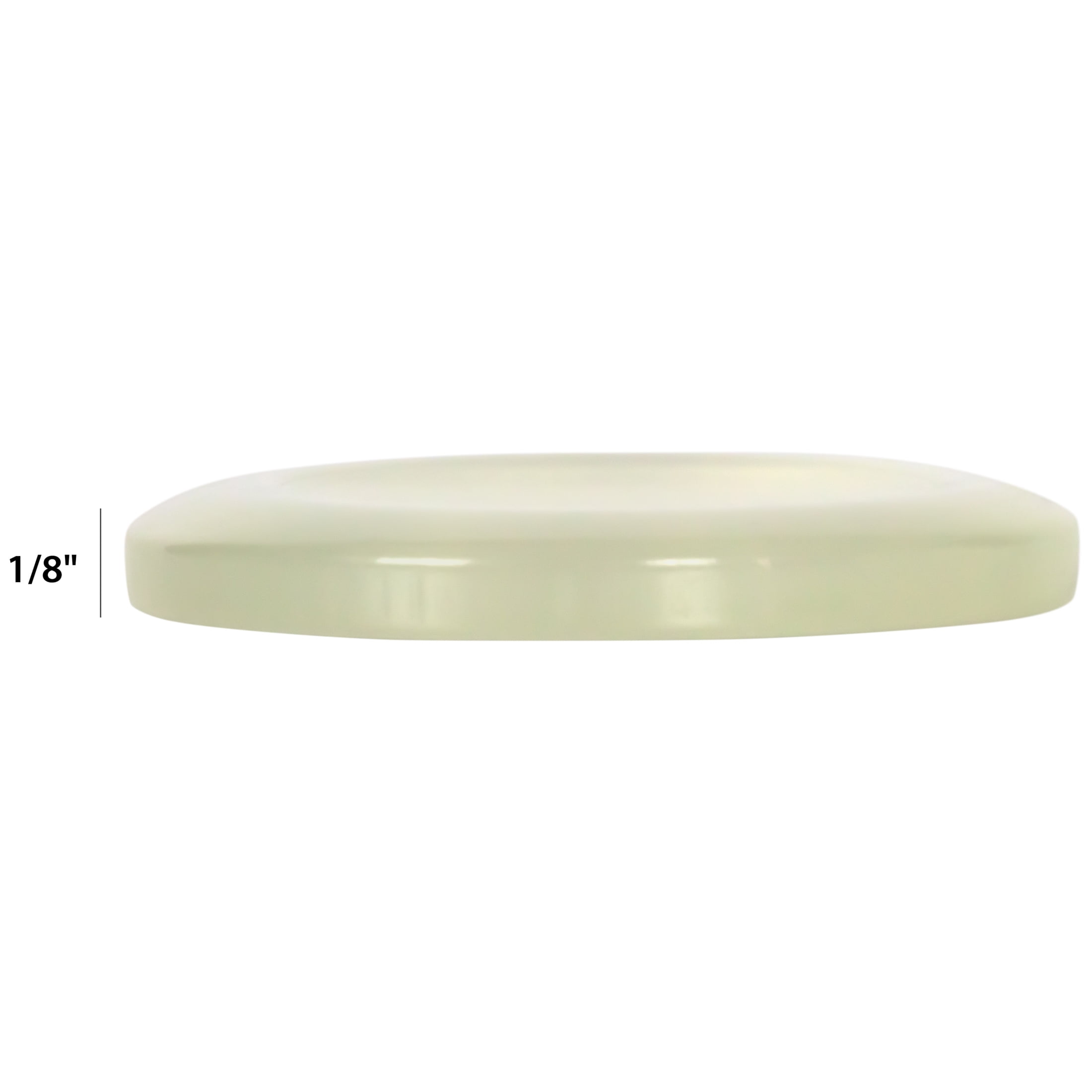 (3 pack) Le Bouton White Pearlized 3/4" Round 2-Hole Buttons, 4 Pieces