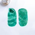 thumbnail image 3 of 1 Pair Yoga Sports Socks Tie-dyed Breathable Short-Tube Cotton Socks Women Non-slip Dance Ballet Pilates Fitness Training Floor Socks-Green, 3 of 8