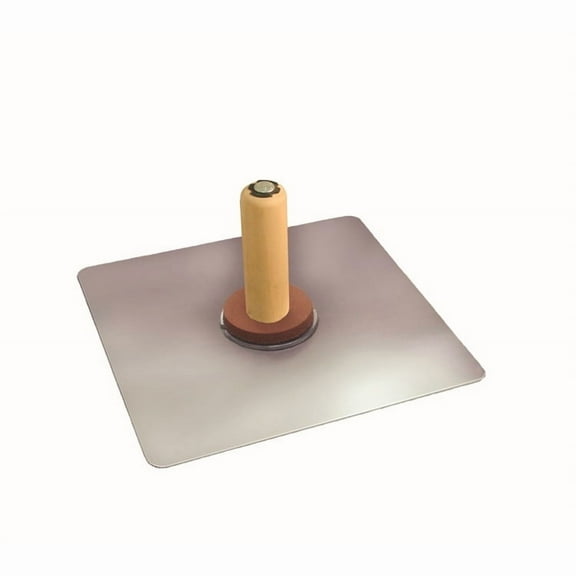 Kraft Tools PL528 14"x14" Aluminum Hawk w/Wood Handle