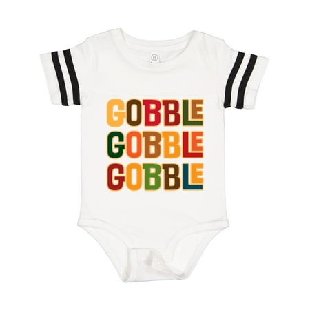 

Inktastic Thanksgiving Funny Gobble Gift Baby Boy or Baby Girl Bodysuit