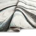 thumbnail image 3 of Home Dynamix Boho Odette Abstract Swirl Area Rug, Grey/Blue, 5'2"x7'2", 3 of 6