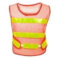 thumbnail image 5 of Paste Front Warning Safety Wear Safety Vest Outdoor Construction Workwear High Visibility Vest Reflective Vest Cycling Reflective Clothing 8, 5 of 8