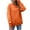 Orange Tops and Blouses, variant on CZHJS Women's Comfy Thickened Plush Sweatshirt Vintage Clothing Casual Loose Fashion Crewneck Trendy Work Long Sleeve Shirts Solid Color Tops Plus Size Pullover Pink S