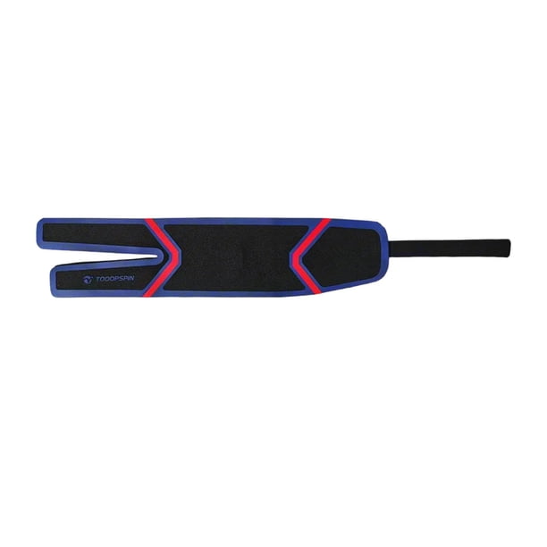 Muñequera portátil, transpirable y cómoda para golf, tenis y trabajo. negro