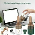 thumbnail image 1 of Xihbxyly Miniaspiradora Portátil Inalámbrica de Mano, 2200 Pa de Potencia de Succión, Ideal para Casa, Oficina y Coche, Limpieza Rápida para Estilos de Vida Ajetreados, Tamaño 16,3 X 6 X 6 Cm, Incluy, 1 of 2