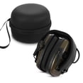 thumbnail image 4 of TFixol Écouteurs de Protection d'Oreilles de Chasse Pliables avec Réduction de Bruit, Microphone Intégré, Amplification Sécurisée 82 dB, Matériau ABS Vert, Inclut Câble de Charge et Sac de Rangement, 4 of 6