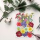 thumbnail image 3 of Flores secas naturales Artesanía en relieve Ramos de flores prensadas Decoraciones florales secas Regalos de suministro de hogar para tarjetas de boda Vela Verano Methold HA010752-09, 3 of 7