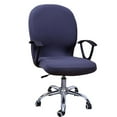 thumbnail image 3 of BUYISI Elastic Swivel Computer Chair Cover Office Home Armchair Seat Decor Slipcover, 3 of 7