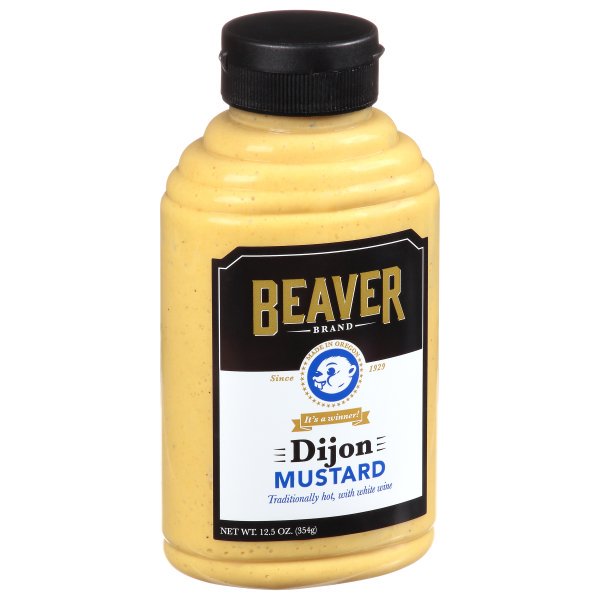 Beaver Brand Hot Dijon Mustard With White Wine