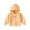 1#Orange, variant on Kiijoy Toddler Girls Long Sleeve Hoodie Casual Hooded Pullover Sweatshirt, Sizes 3-4