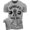 T-Shirt Heather Grey, variant on Gymish Deadlift Heck Yes Workout Shirt for Men – Funny Deadlift Gym T-Shirt, Motivational Lifting Tee, Military Green, Small