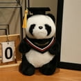 thumbnail image 4 of DJKDJL 7.8" Graduation Panda Stuffed Animal with Tassel Cap & Sash, Class of 2026 Commemorative Plush Toy, Congratulations Graduate Gift for Preschool, Kindergarten, High School and College, 4 of 7