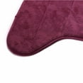 thumbnail image 3 of Fsqjgq Bathroom Carpet U Shaped Non Slip Rubber Absorbent Bath Rugs Indoor Floor Mats Soft Memory Foam Doormats,16"x 24" 1 Piece Red, 3 of 3