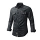 thumbnail image 1 of Camisa de Ropa de Trabajo Para Hombres, Ropa de Trabajo de Talla Grande, Camisa de Algodón de Manga Larga, Suelta Odeerbi  ODB-6, 1 of 3