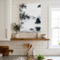 thumbnail image 5 of Traditional Chinese Painting Canvas Wall Art for Living Room Bedroom Bathroom, Black and White Natural Landscape Canvas Art Wall Decor, Artwork for Walls Home Office Decor, 8"x12", 5 of 8
