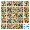 thumbnail image 3 of Mi Alma Multicolor Floral Peel & Stick Vinyl Backsplash Tiles 5x5, 24 pcs, 3 of 18