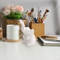 thumbnail image 5 of White Elephant Statue and Figurines Home Decor, Christmas White Elephant Gifts, Small Shelf Decor Accents, Modern Mini Knick Knacks for Living Room, Ceramic Decorative Objects for Shelves, 5 of 6