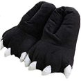 thumbnail image 1 of Unisex Plush Animal Paw Slippers, Fuzzy Warm House Shoes, Dinosaur Claw Slippers, Cozy Furry Slippers for Men Women & Children, 1 of 5