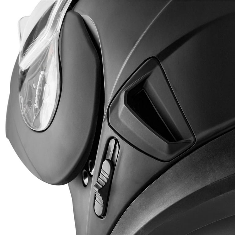 CKX Tranz 1.5 AMS Modular Snowmobile Helmet Matte Black 512588