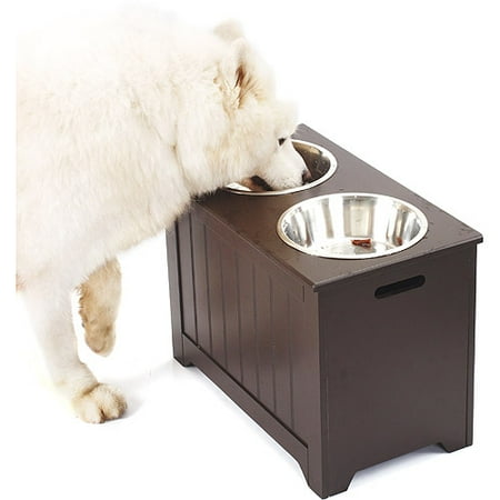 Homezone Large Pet Bowl Server, Brown