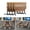 47IN-Walnut, variant on 2 Pack Folding Conference Table, Conference Room Tables with Sheels Modern Flip Top Rolling Meeting Table Modular Training Room Tables for Office Seminar (47in,Black)