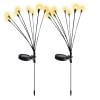 

EDFRWWS 2pcs Garden Solar Light Convenient Use for Home Garden Landscape Courtyard Decor