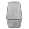 thumbnail image 3 of CAJA DE ALMACENAMIENTO DE PLÁSTICO, PAQUETE DE BOCADILS APILables PortáTiles Preservaciónicos de Fruta Transparente Multifuncional para cocina para refrigerador para desespenso, 3 of 7