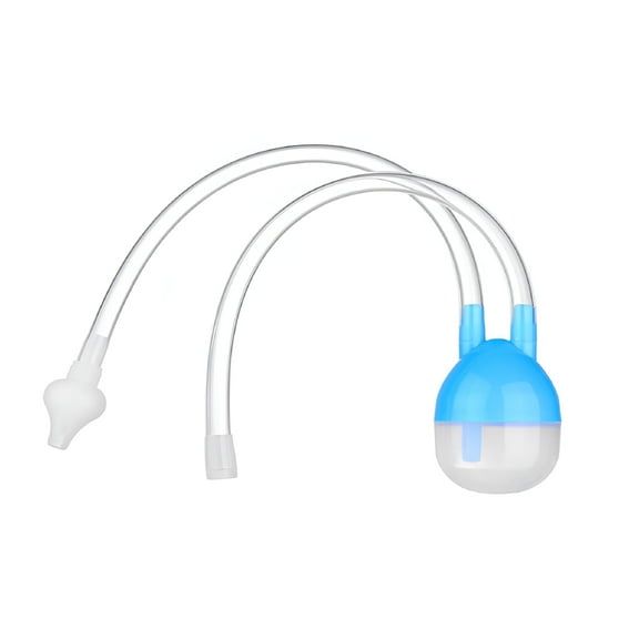 XIRQI Baby Nasal Aspirator Hospital Grade Mucous & Booger Remover Safe BPA Free Easy to Use & Clean Sanitary Tool to Clean Nose for Toddlers Infants