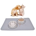 thumbnail image 2 of Dosaele Cat Dog Food  For Pet Feeding Bowl Floors Waterproof NonSlip U Silicone F5B0, 2 of 8