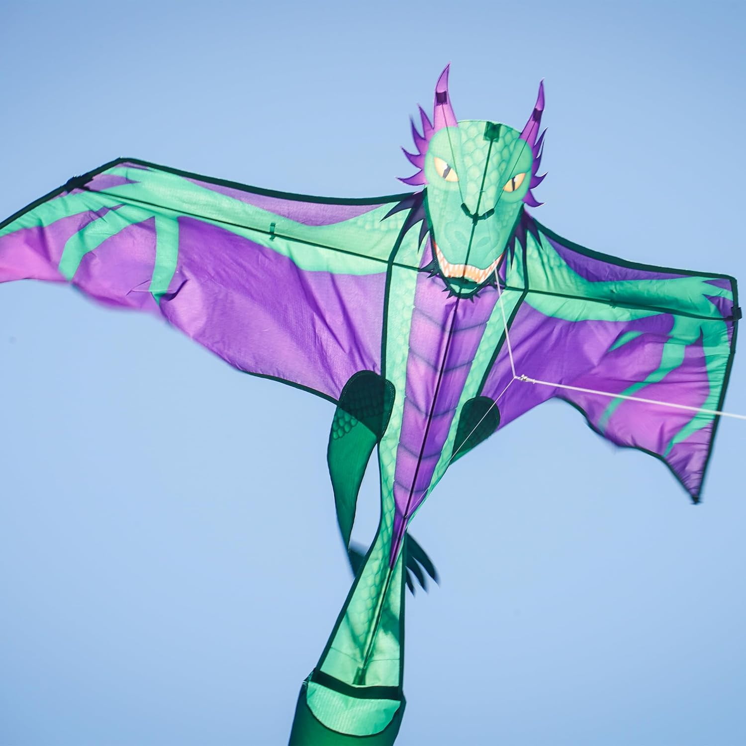 In the Breeze 3399 — 90-inch Dragon Kite — Large, Easy-Flying Kite with Line and Bag Included