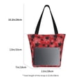 thumbnail image 3 of Salouo A Web With A Spider 1 for Shoppers Tote for Women Foldable Handbags with Big Capacity Casual One-Shoulder Shopping Bag Hobo Bags Fit for Office/Shopping/Park, 3 of 6