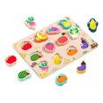 thumbnail image 1 of Shaoke Juego De Mesa De Formas Rompecabezas De Formas De Frutas, 1 of 5
