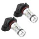 thumbnail image 4 of Antiniebla 2PC 9005 / H10 100W 6000K Kit De Bombillas De Faros LED Blancos Luz Antiniebla Lámpara De Conducción De Automóviles ANGGREK Otros Vehículos, 4 of 8