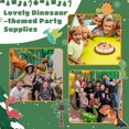 thumbnail image 6 of 180PCS Dinosaur Birthday Party Supplies, Dinosaur Themed Birthday Party Decor for Boys Girls, Including Plates, Cups, Napkins, Tableware, Tablecloth, Banners, Balloons Serves 20, 6 of 6