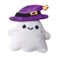 thumbnail image 2 of Thanksgiving Fall Halloween Decoration for Home Indoor Outdoor Clearance Under $5.00!Halloween Pet Squeaky Chew Toys Spooky Pumpkin Ghost Set Interactive Dog Toy For Halloween Party Funny Present, 2 of 5