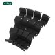 thumbnail image 4 of Uxcell 4 Pcs Separador de Cajón Plástico Ajustable Organizador para Ropa Interior Cinturón Bufanda Calcetines, Negro, 4 of 6