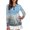 Flower Sky Cloud Print, variant on Jiueut Women Golf Shirts Golf Polo Sun Protection Quick Dry Zip Up T Shirts Quarter Zip Exercise Tops V Neck, Marble Pattern Pink, Size Medium