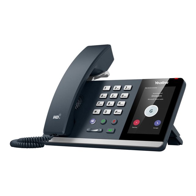 Yealink MP54 E2 - VoIP phone - with Bluetooth interface - classic gray