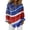 Deep Red, variant on Iaqnaocc American Flag Shirt for Women Patriotic American Flag Stars Striped Tops America 250 Shirt Festival Button-Down Collared Shirt Casual Long Sleeve Tee Top Deep Red XL