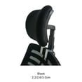 thumbnail image 3 of Wosthever Cómodo reposacabezas para silla: diga adiós a las molestias en el cuello Reposacabezas duradero y práctico para silla Muebles de oficina en casa negro 2.2CM, 3 of 6