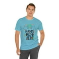 thumbnail image 6 of Hands Go here Unisex Jersey Short Sleeve Tee, 6 of 12