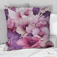 thumbnail image 4 of Designart "Dreamy Orchid Oasis III" Tropical Printed Throw Pillow, 4 of 5