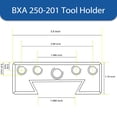 thumbnail image 4 of WFLNHB BXA 250-201 Support d'Outils Changement Rapide Tour et Face Support de Poteau d'Outils, 4 of 4